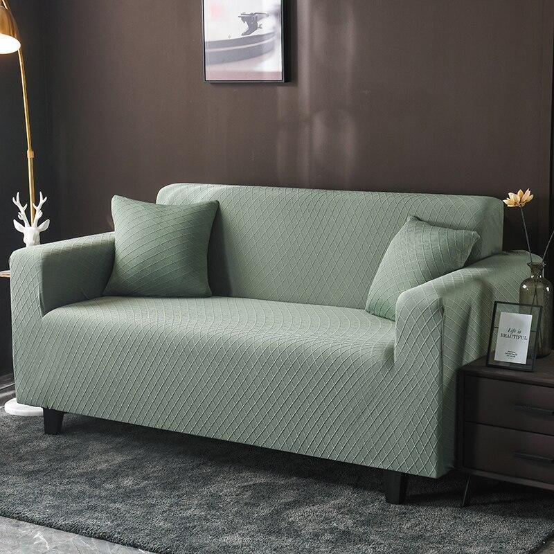 Elegant Couch Cover | Wide Jacquard Slipcover Sofa with Non-Slip Fit | Soft Micro-Fabric for Ultimate Comfort 0