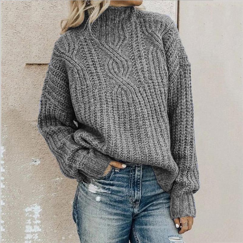 Maya Women's Sweater - fabric and finish detail