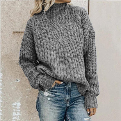 Maya Women's Sweater - fabric and finish detail