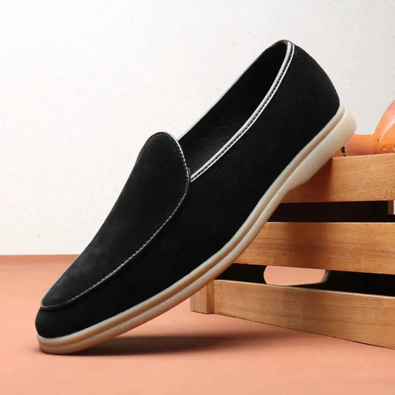 Kester Men's Flats - fabric and finish detail