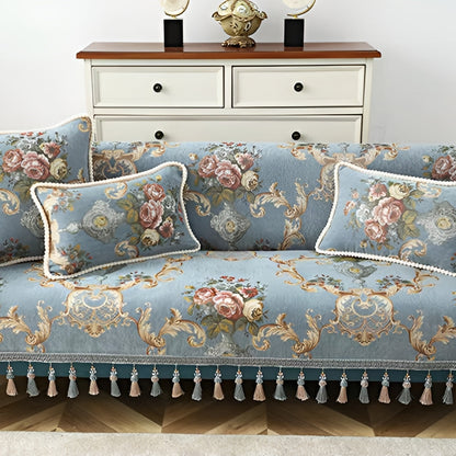 Elise Chenille Beaded Edge Cushion Cover