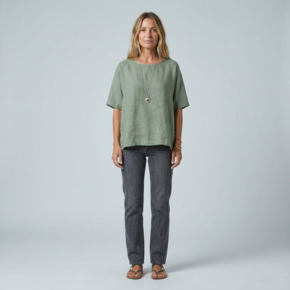 Elsie Women's T-Shirt | Breathable Cotton Blend, Relaxed Fit