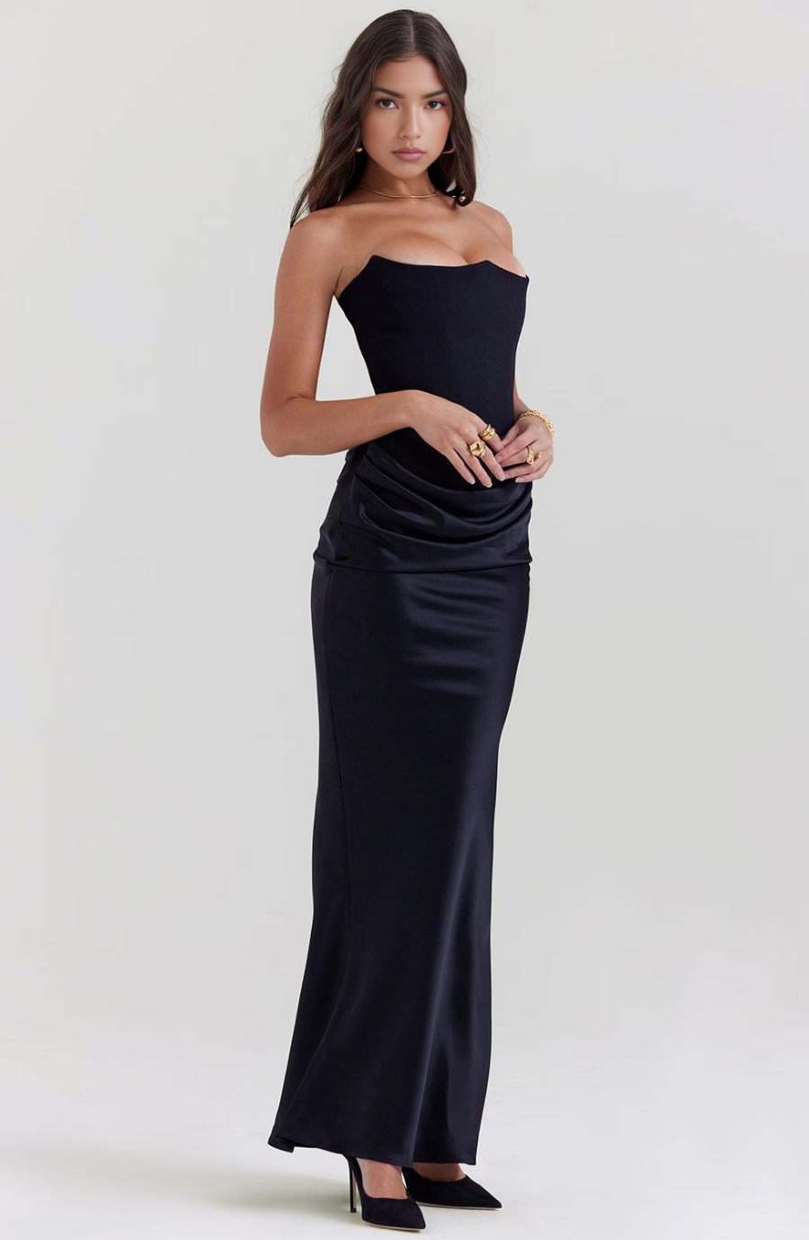 Vienna Women's Maxi Dress - full-length view