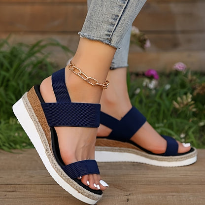 Verity Women's Platform Espadrilles - styled view