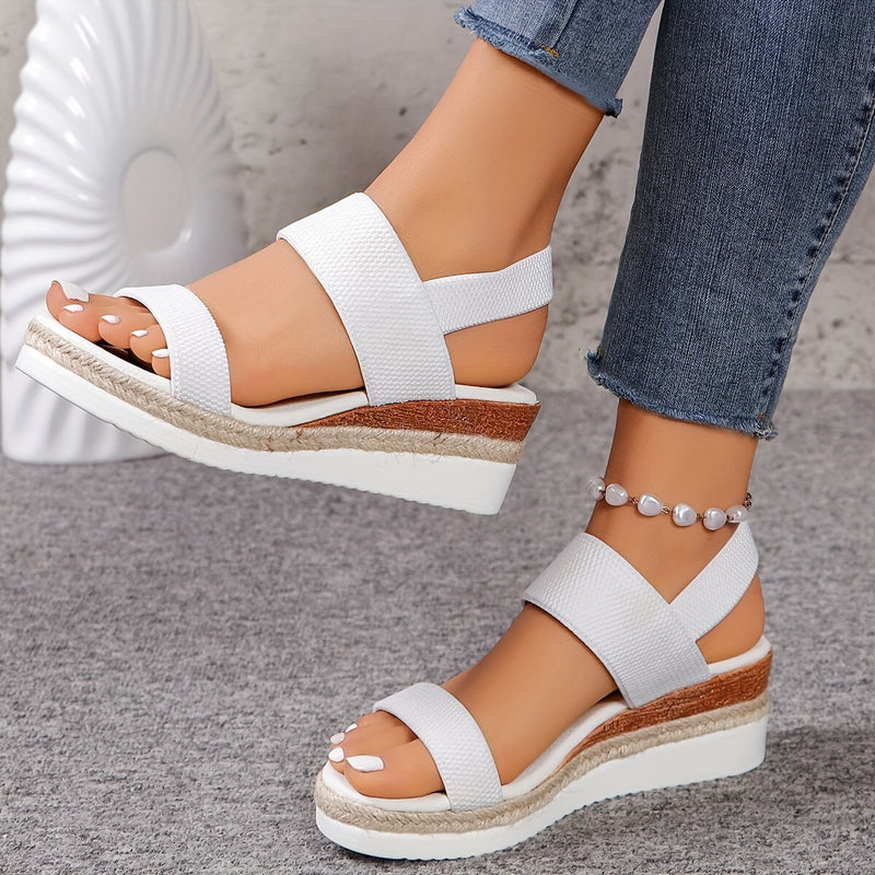 Verity Women's Platform Espadrilles - shown in use
