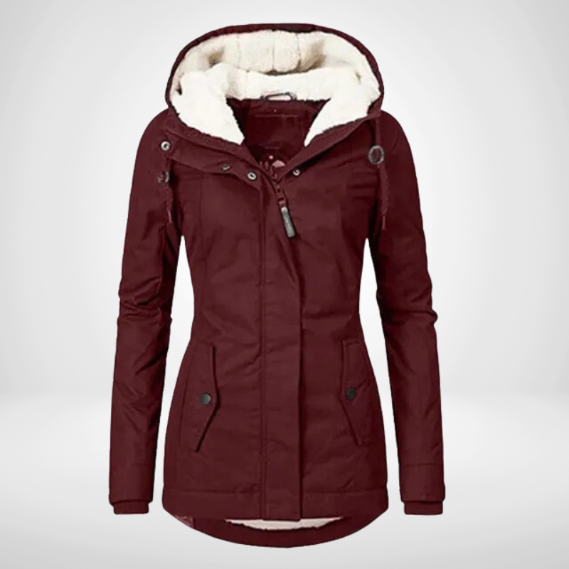 Nell Women's Jacket - fabric and finish detail