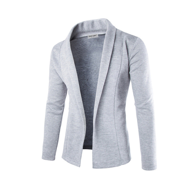 Sawyer Men's Cardigan - fabric and finish detail