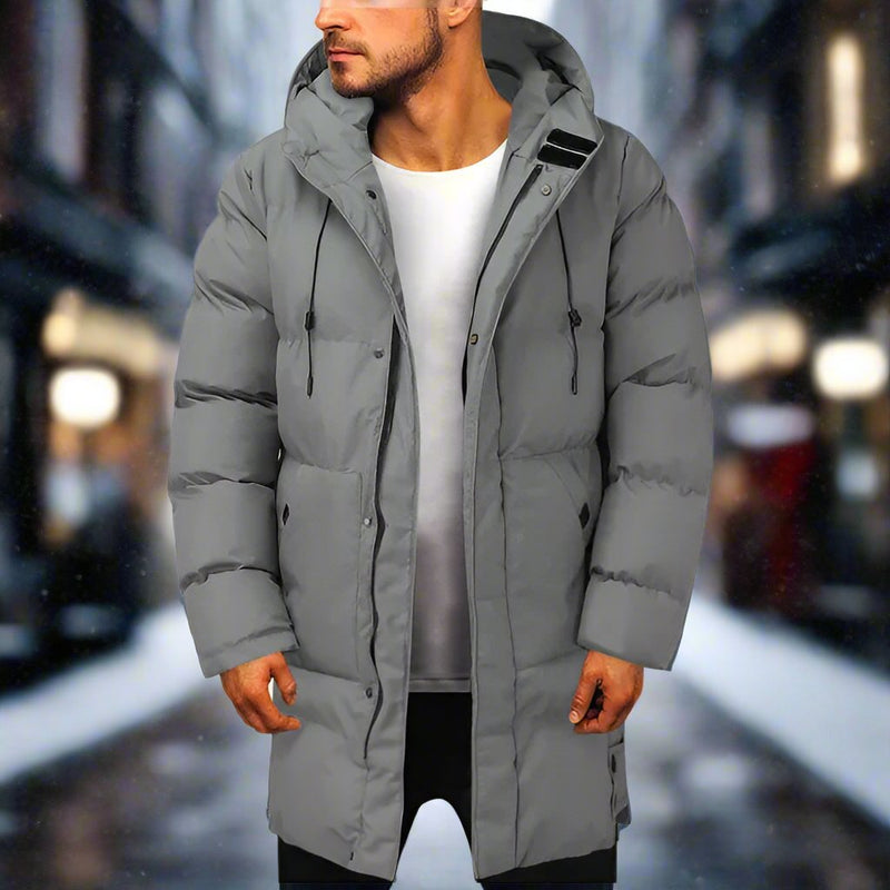 Gideon Men's Puffer Jacket | Hooded