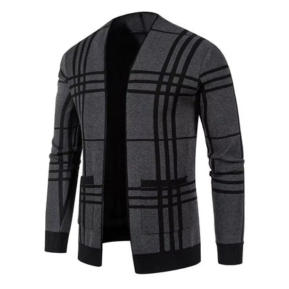 Rosa Women's Plaid Cardigan - styled view