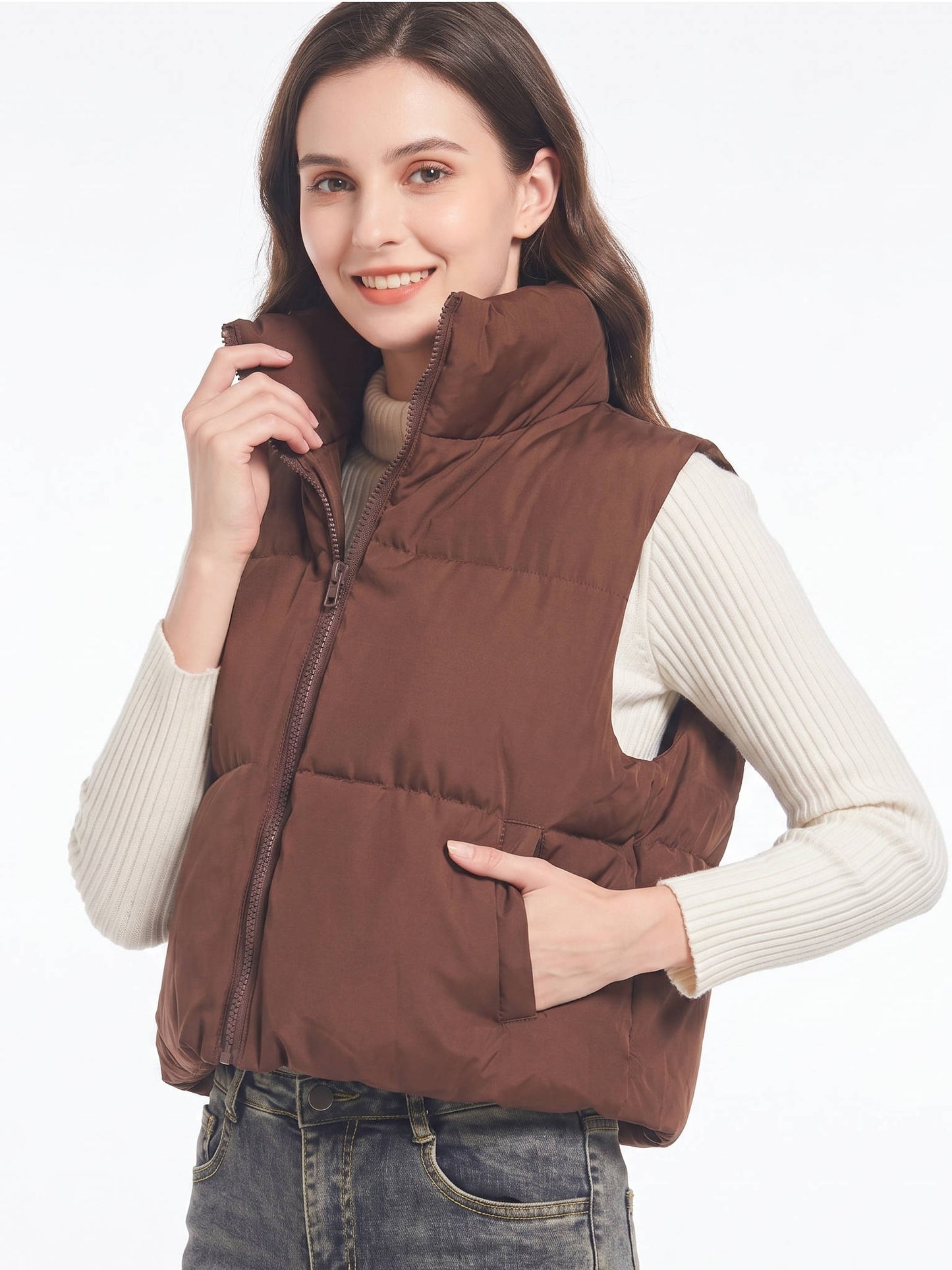 Juliette Women's Puffer Jacket - back view