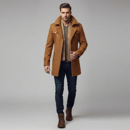 Felix Men's Coat - front view