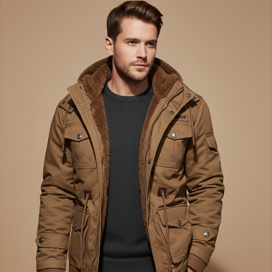 Ezra Men's Jacket - flat lay