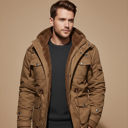Ezra Men's Jacket - flat lay