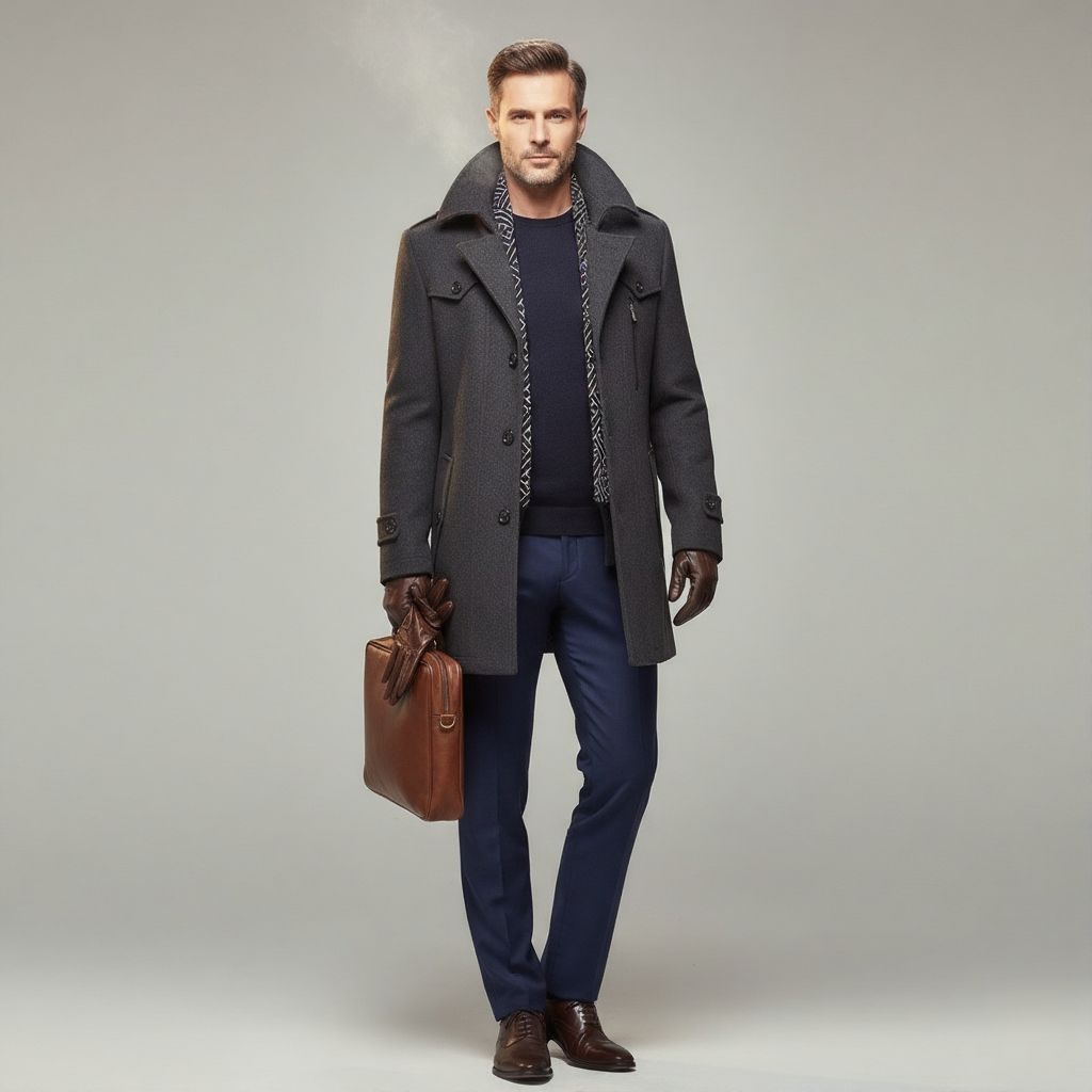 Felix Men's Coat - shown in use