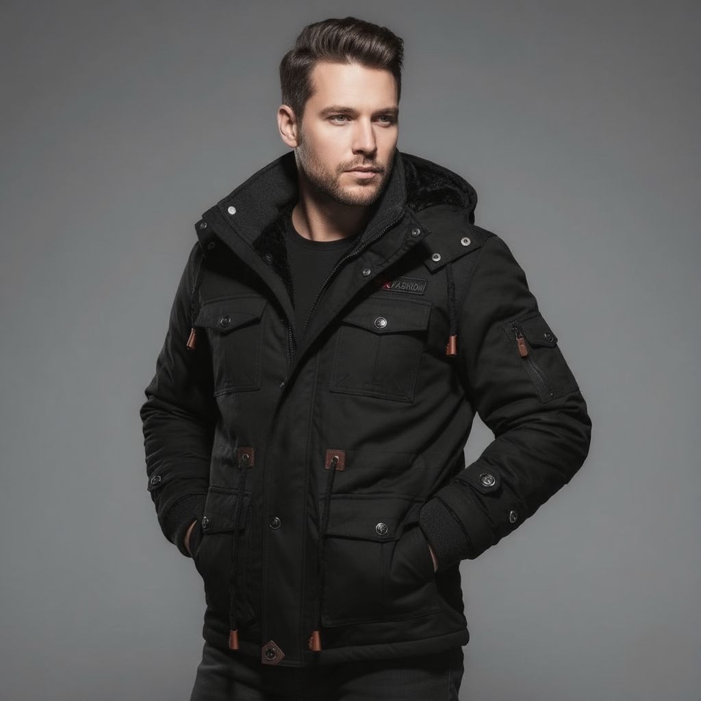Ezra Men's Jacket - back view