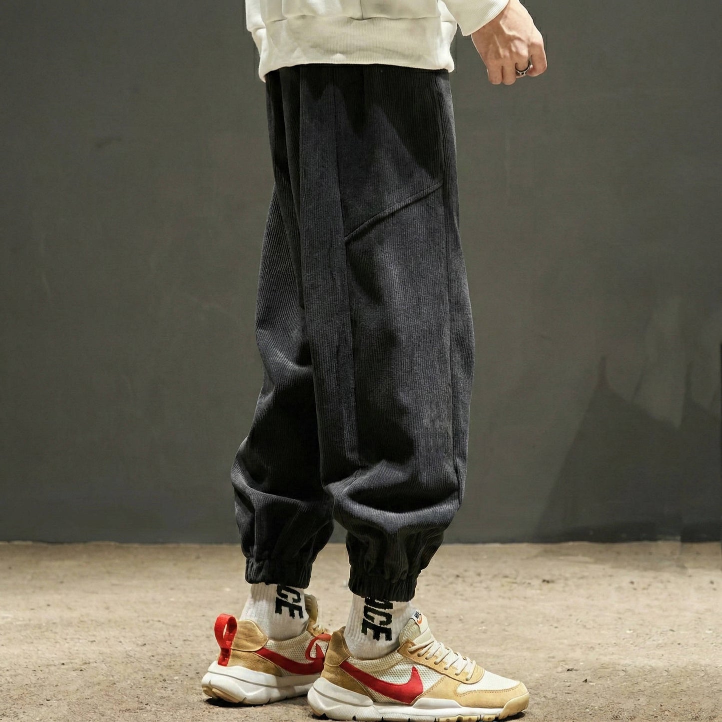 Arlo Men's Joggers - fabric and finish detail