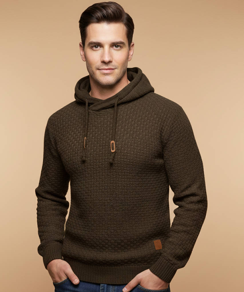 Sawyer Men's Hoodie - close-up detail
