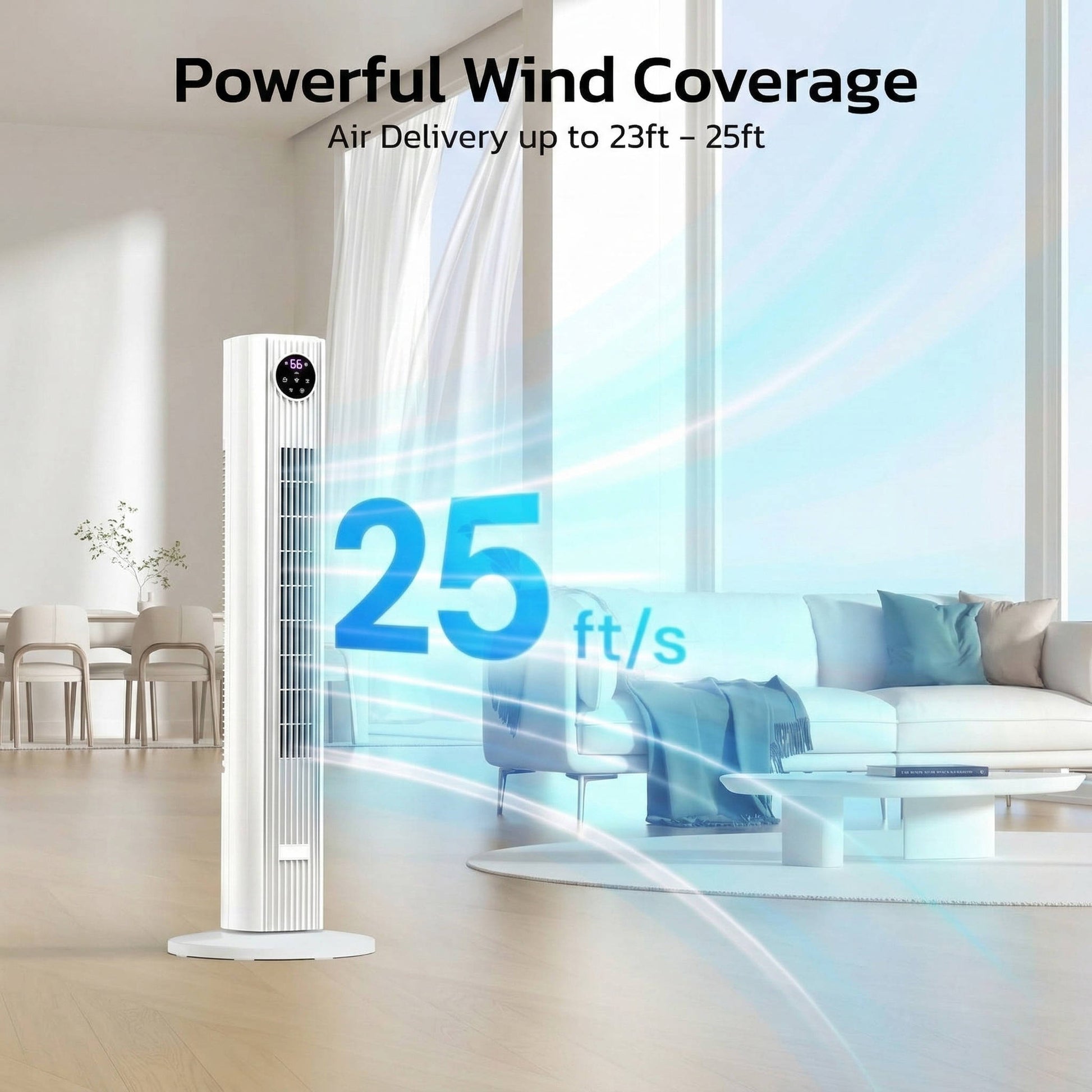 Fable Portable Air Conditioner - fabric and finish detail