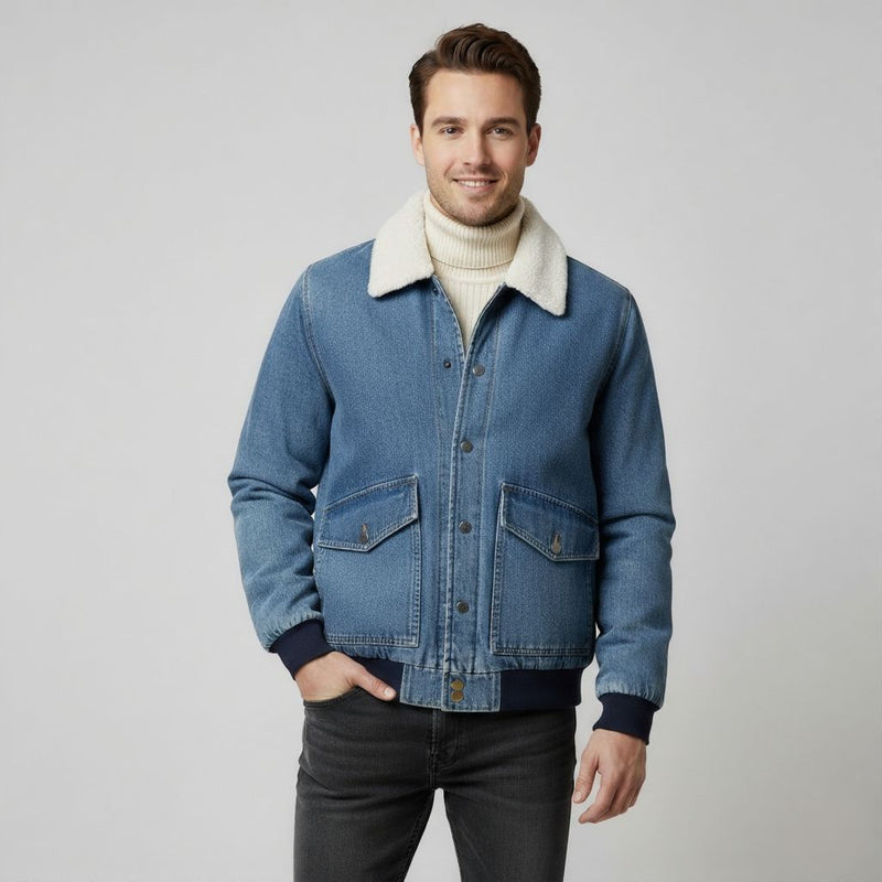 Orson Men's Jacket - fabric and finish detail