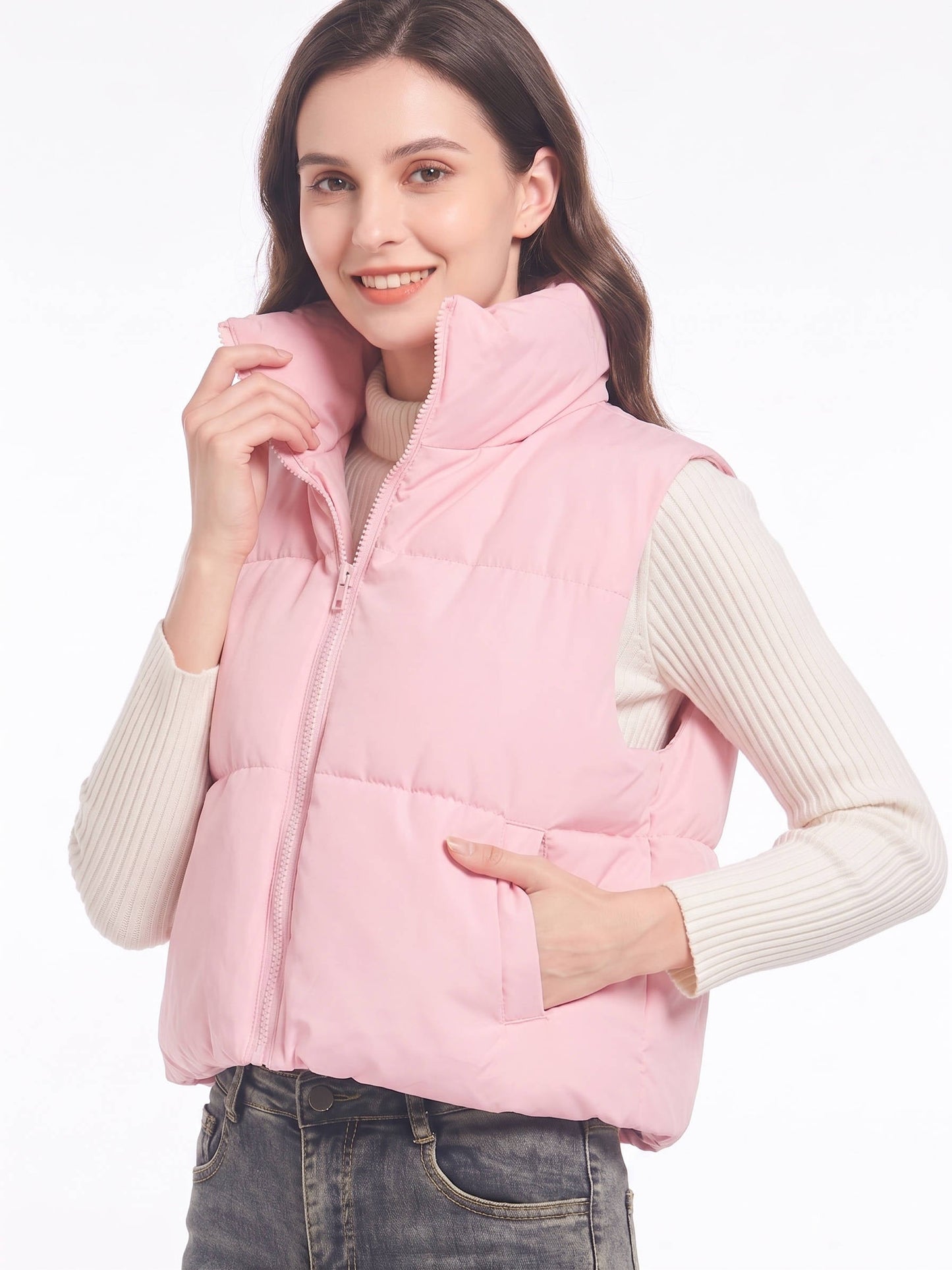Juliette Women's Puffer Jacket - front view