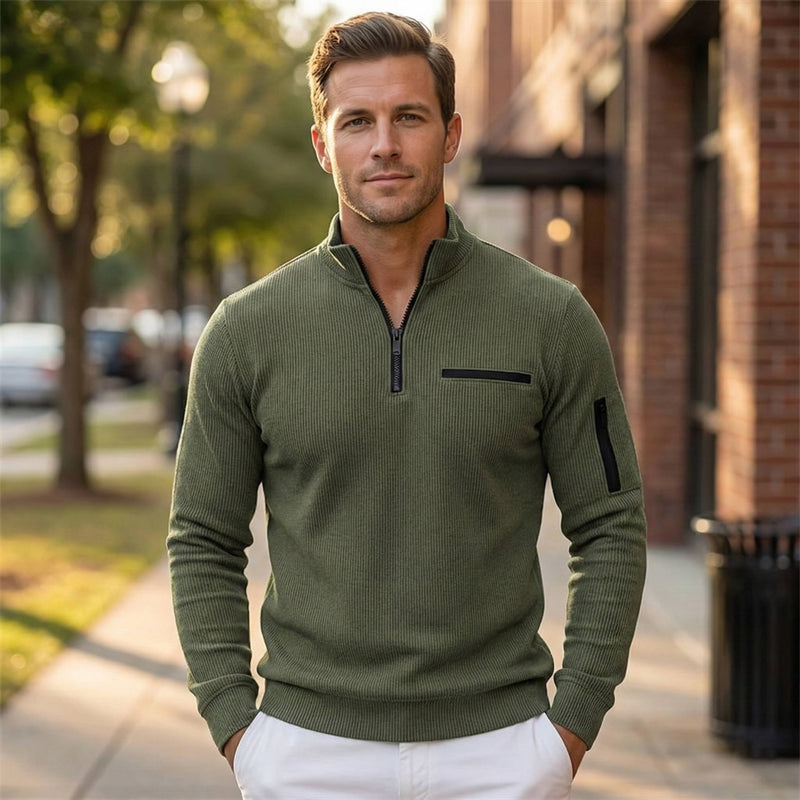 Zane Men's Sweater - shown in use