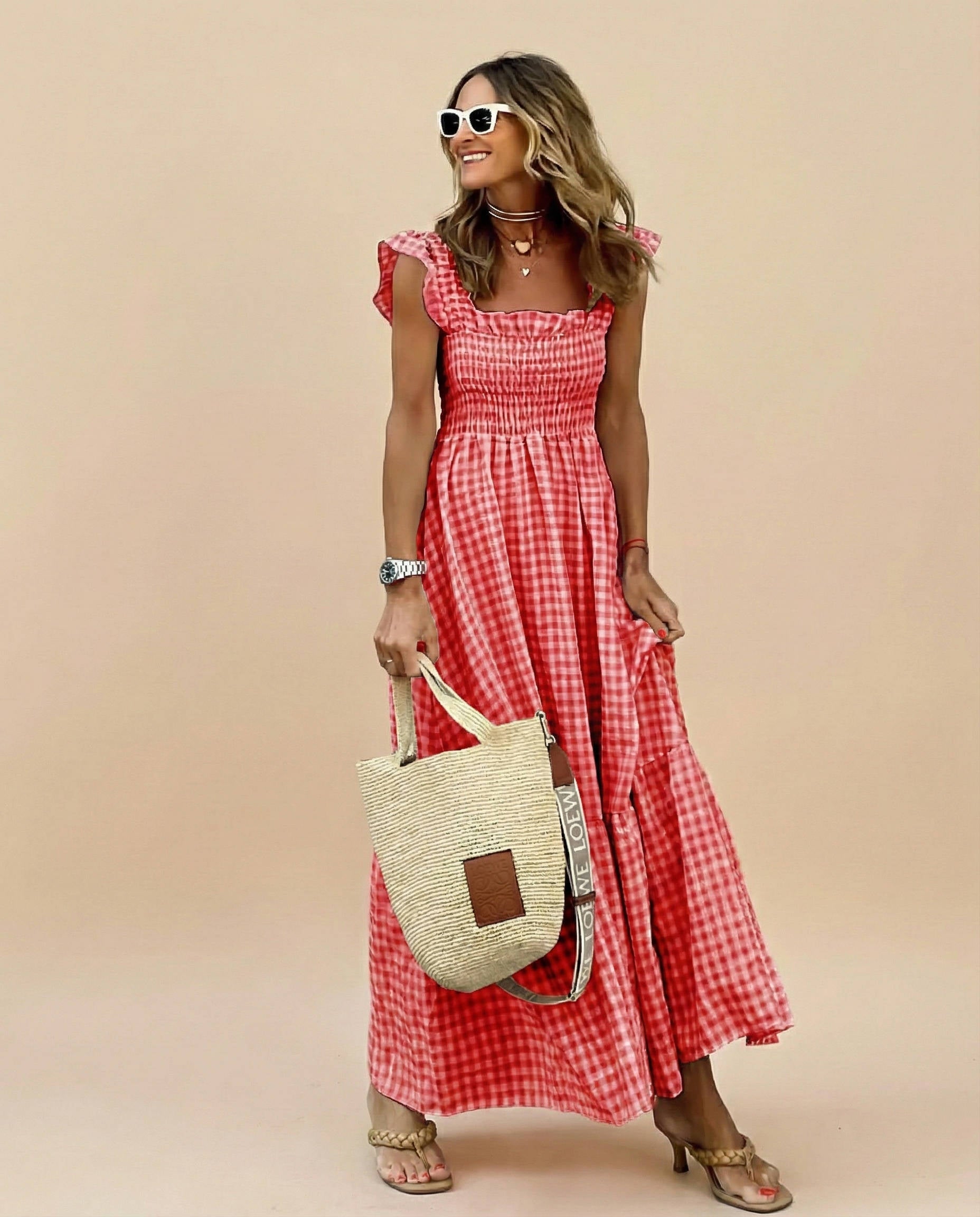 Sienna Women's Maxi Dress - full-length view