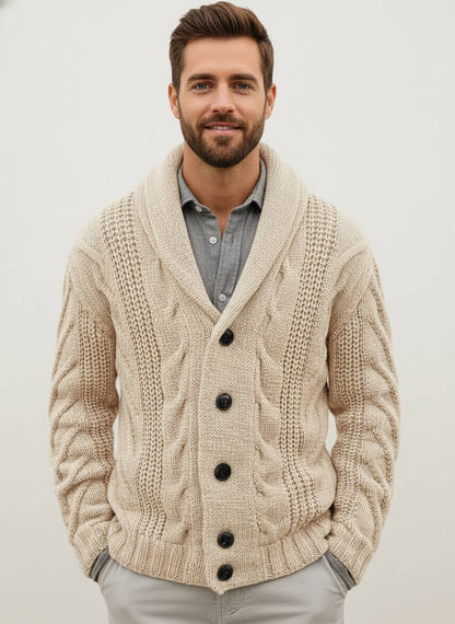 Fabian Men's Cardigan - front view