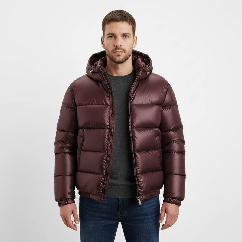 Gideon Men's Puffer Jacket - back view