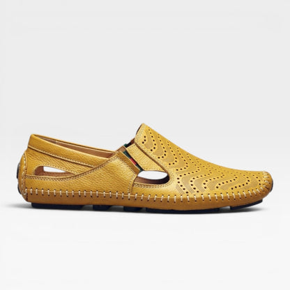 Arlo Men's Loafers - fabric and finish detail