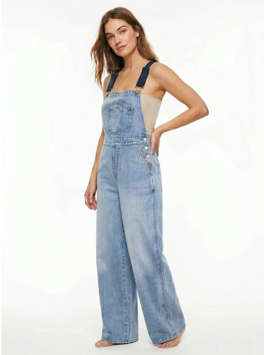 Astrid Women's Wide Leg Jumpsuit - styled view