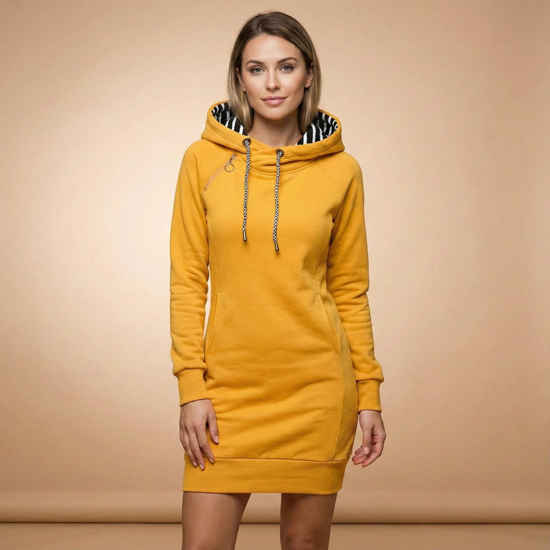 Elise Women's Hoodie | Black, Grey