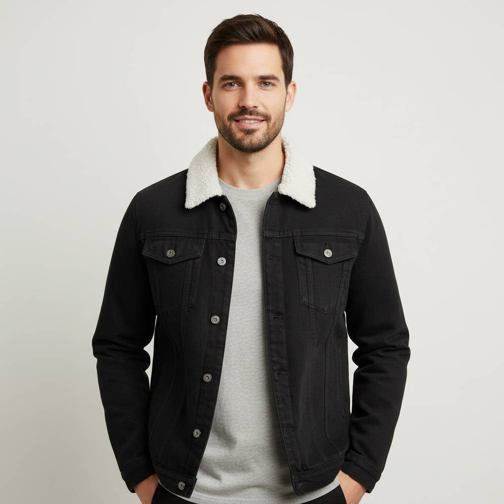 Arlo Men's Jacket - fabric and finish detail