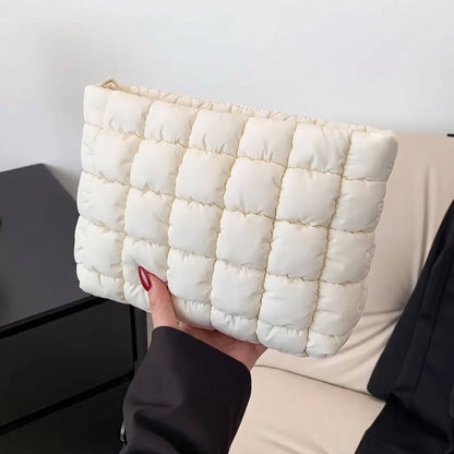 Mabel Women's Quilted Organizer - styled view