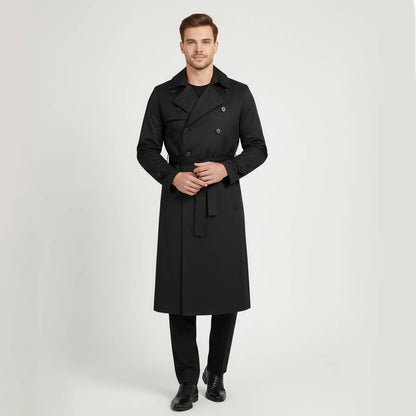 Casper Men's Trench Coat - styled view