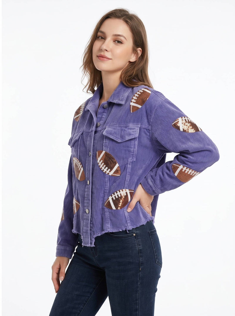 Nell Women's Oversized Jacket - back view