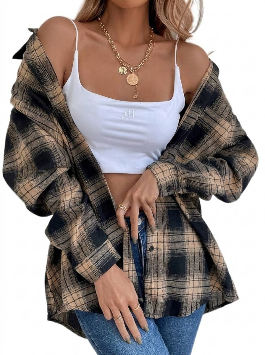 Opal Women's Oversized Blouse - back view