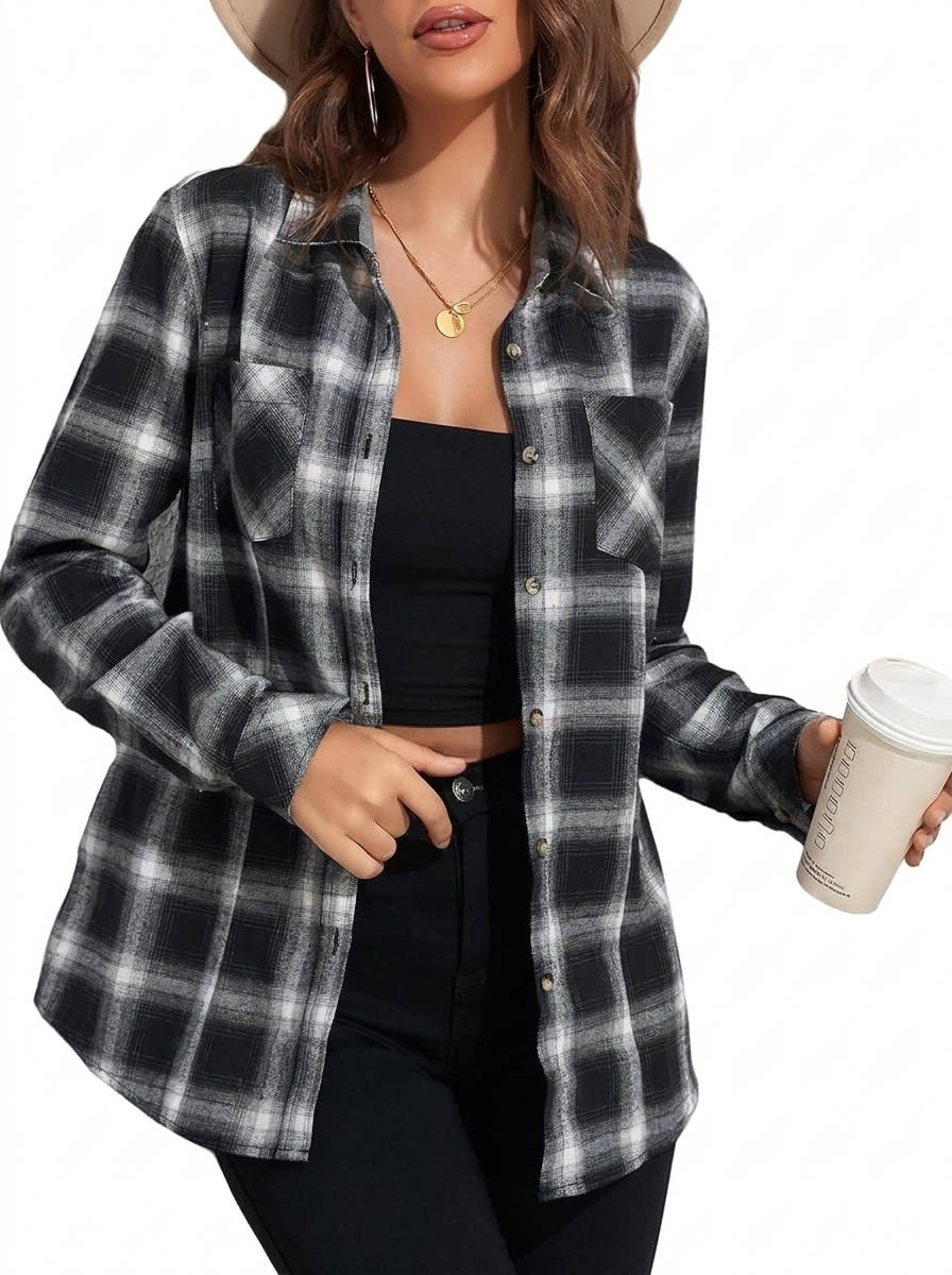 Opal Women's Oversized Blouse - front view