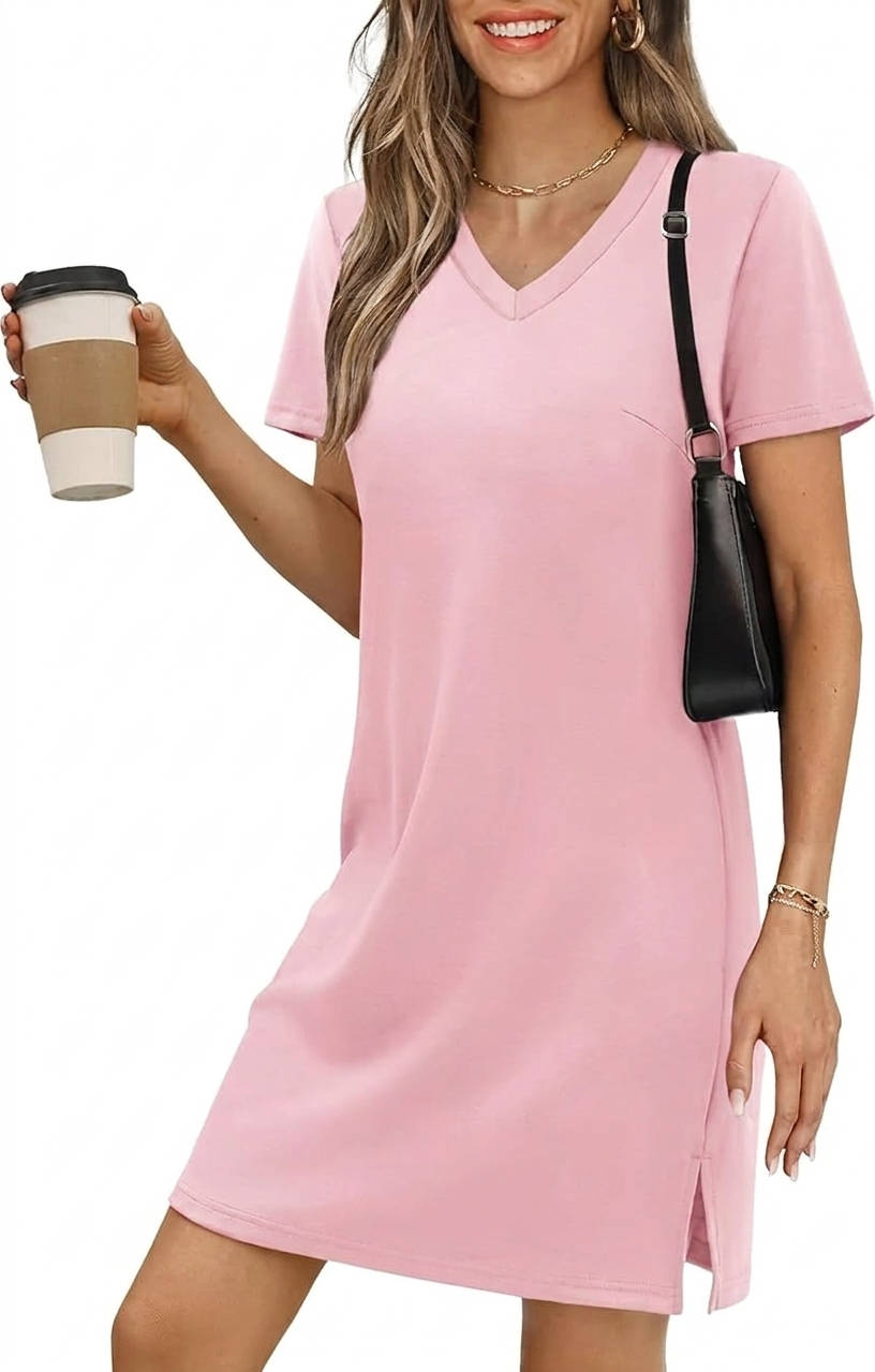 Tilda Women's Shirt Dress - styled view