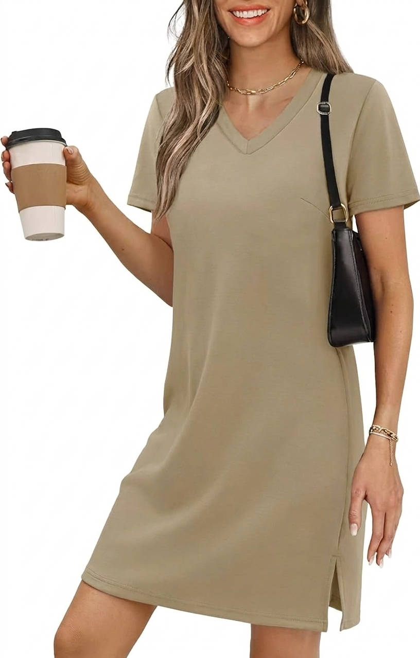 Tilda Women's Shirt Dress - front view