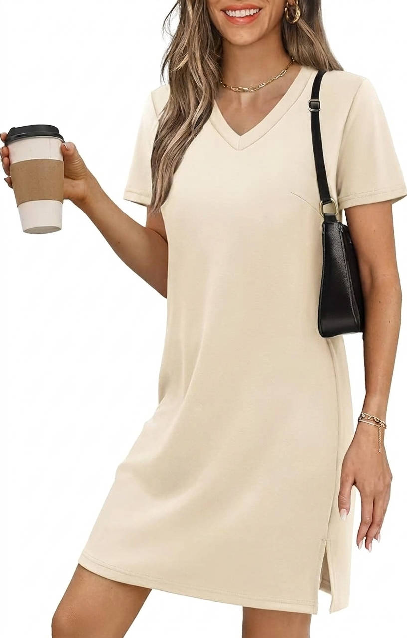 Tilda Women's Shirt Dress - front view