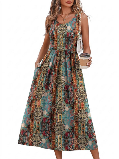 Willa Women's Midi Dress - full-length view