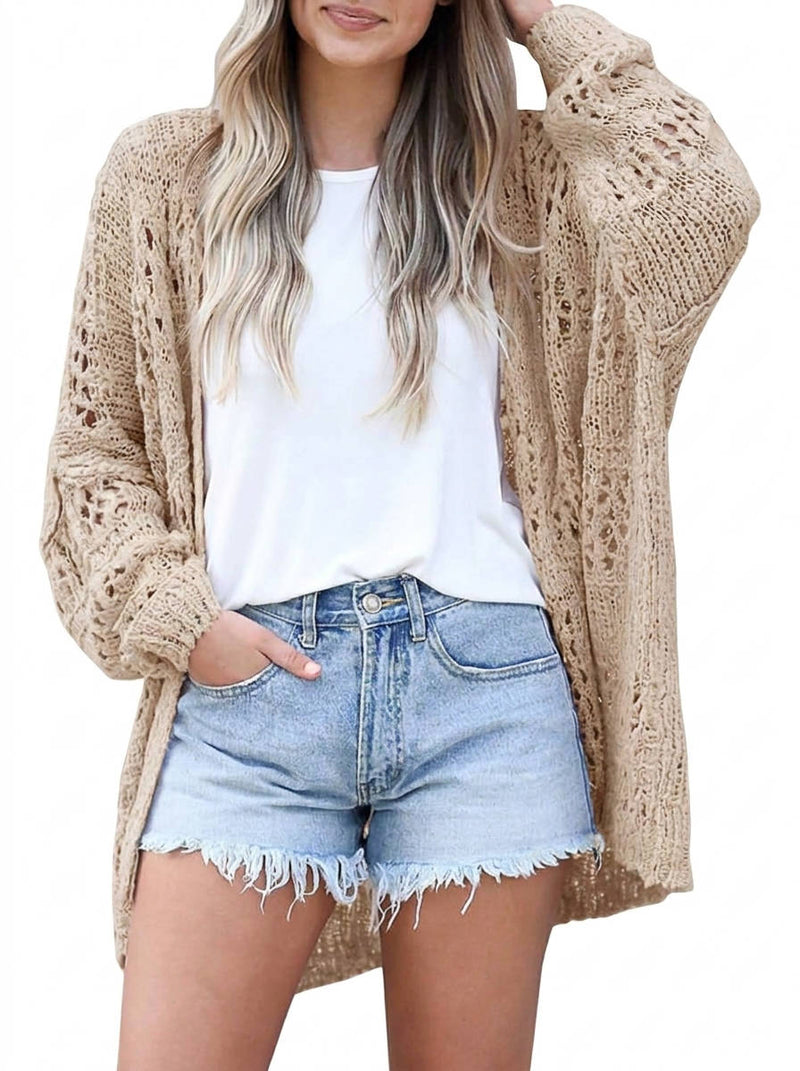 Juliette Women's Oversized Cardigan - front view