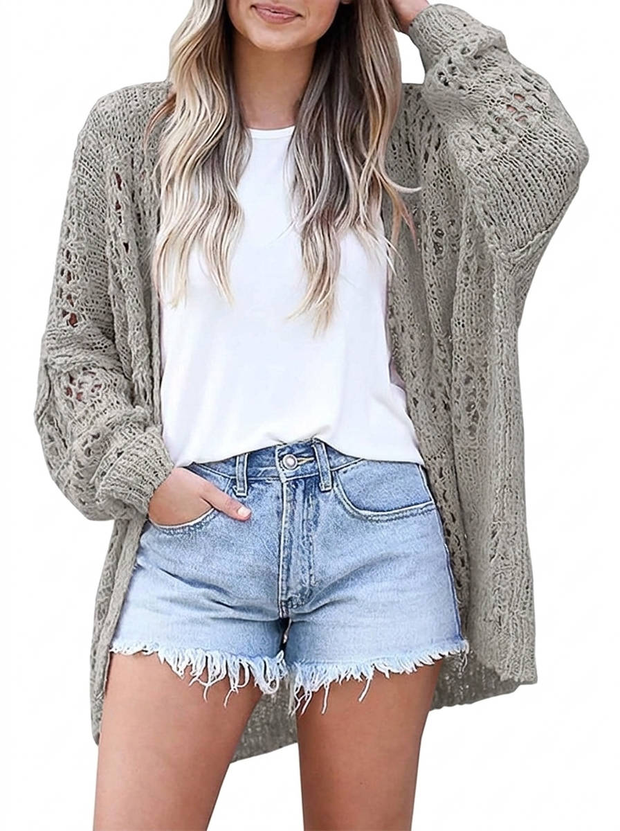 Juliette Women's Oversized Cardigan - full-length view