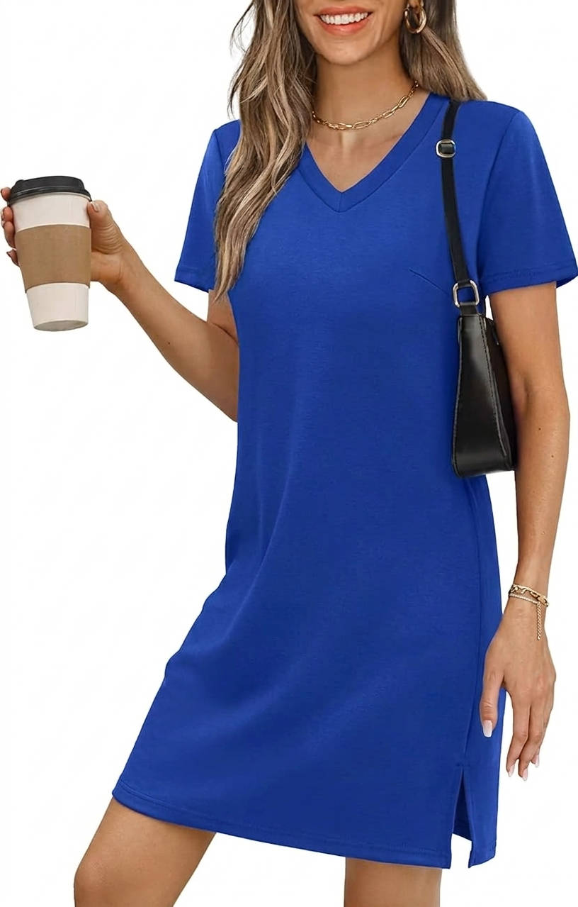 Tilda Women's Shirt Dress - back view