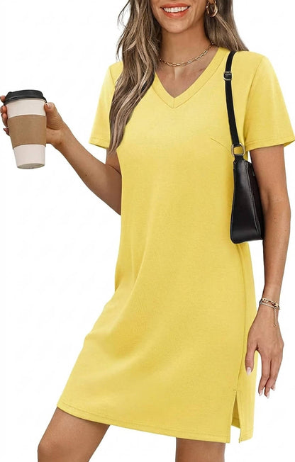 Tilda Women's Shirt Dress - full-length view
