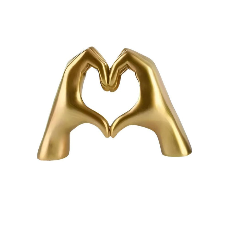 Affinity Love Hands Art | Heart Gesture, Wall & Desk Decor