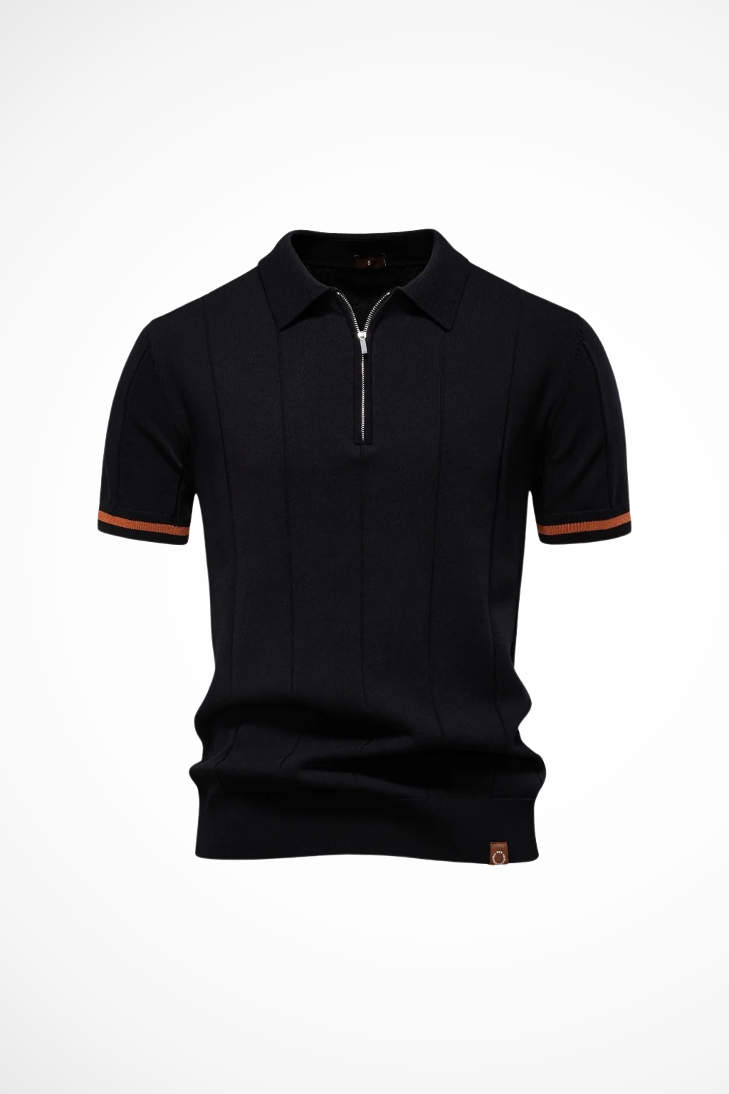 Desmond Men's Ribbed Knit Shirt - full-length view