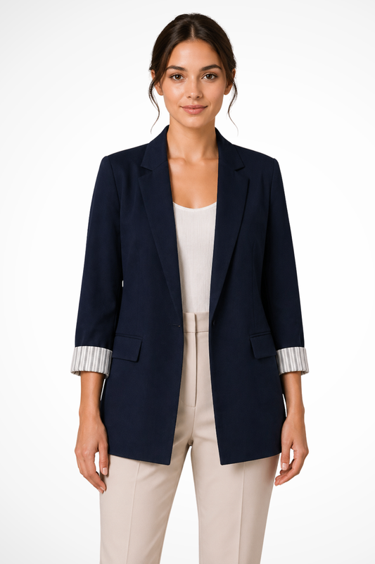 Vienna Women's Oversized Blazer - front view
