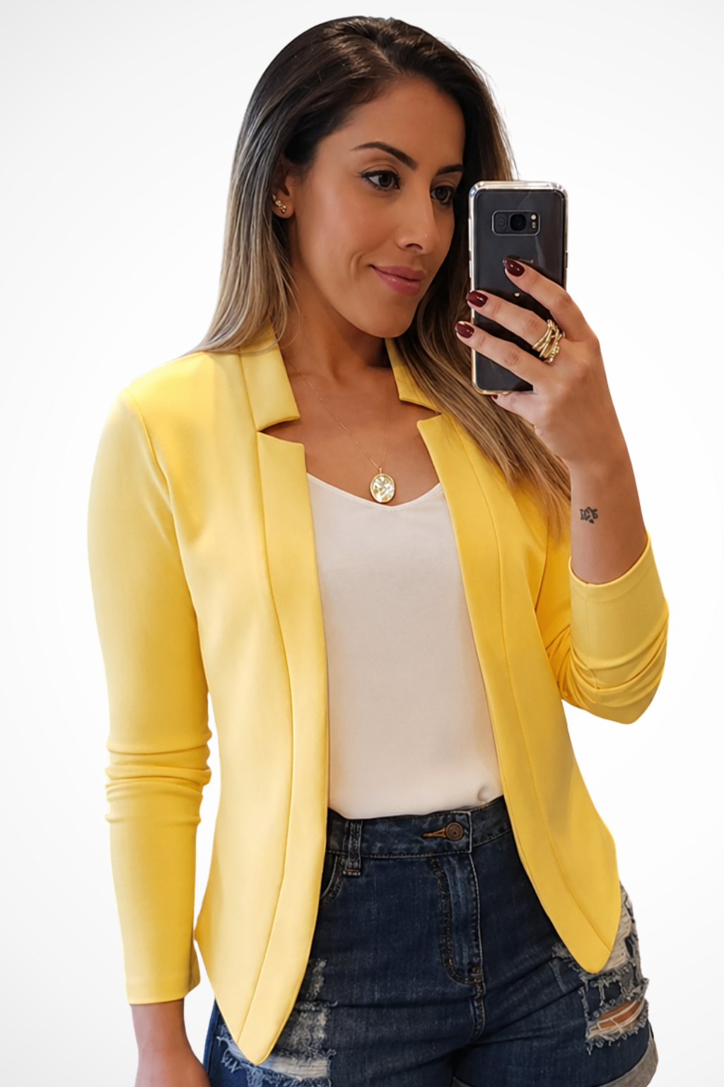 Lumi Women's Blazer - styled view