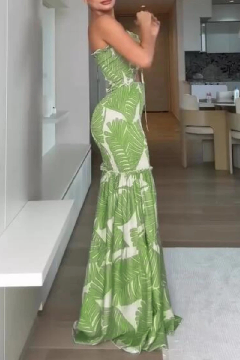 Cleo Women's Maxi Dress - back view